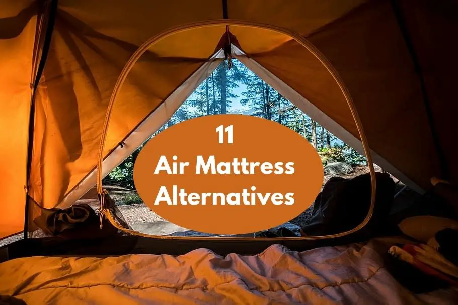 alternatives to air mattress camping